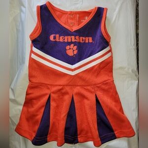 CLEMSON TIGERS INFANT 6-12 MONTHS CHEER DRESS